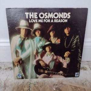 The Osmonds Love Me For A Reason Vintage LP Vinyl Record